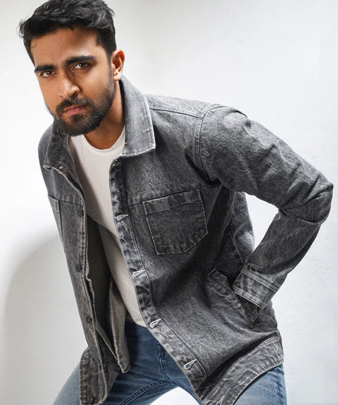 Sultan Denim jacket - Grey