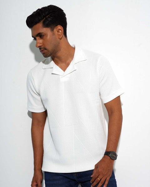 Cuban Polo-White