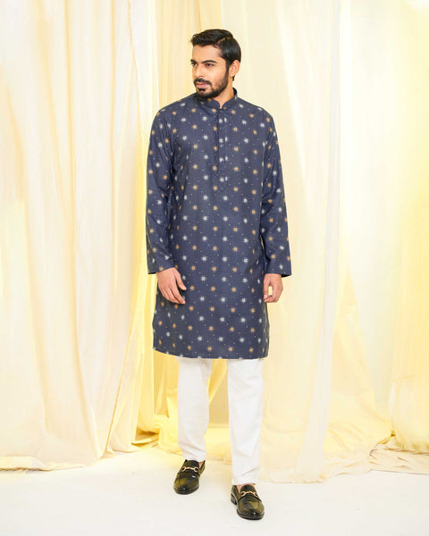 Sultan Men's Panjabi - Blue