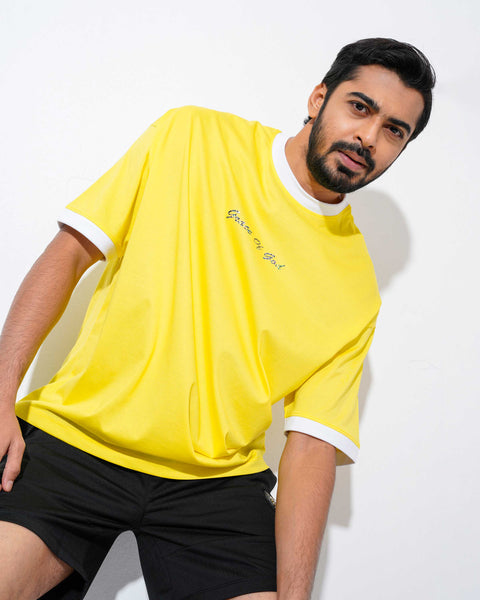 Sultan Men's  T-Shirt - Yellow