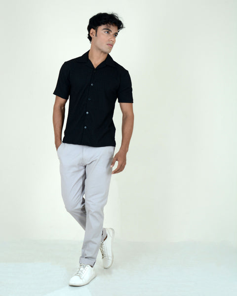 Casual Shirt-Black