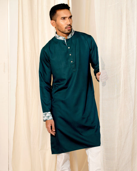 Sultan Men's Panjabi - Sea Green