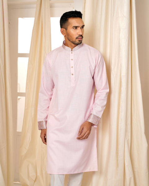 Sultan Men's Panjabi - Pink